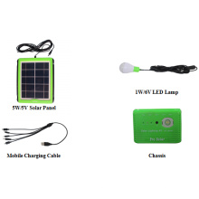 Kit d&#39;éclairage solaire Batterie Li-ion 3.7V8000mAh